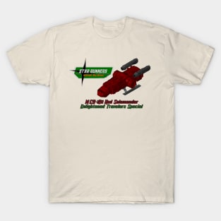 Red Salamander Freighter T-Shirt